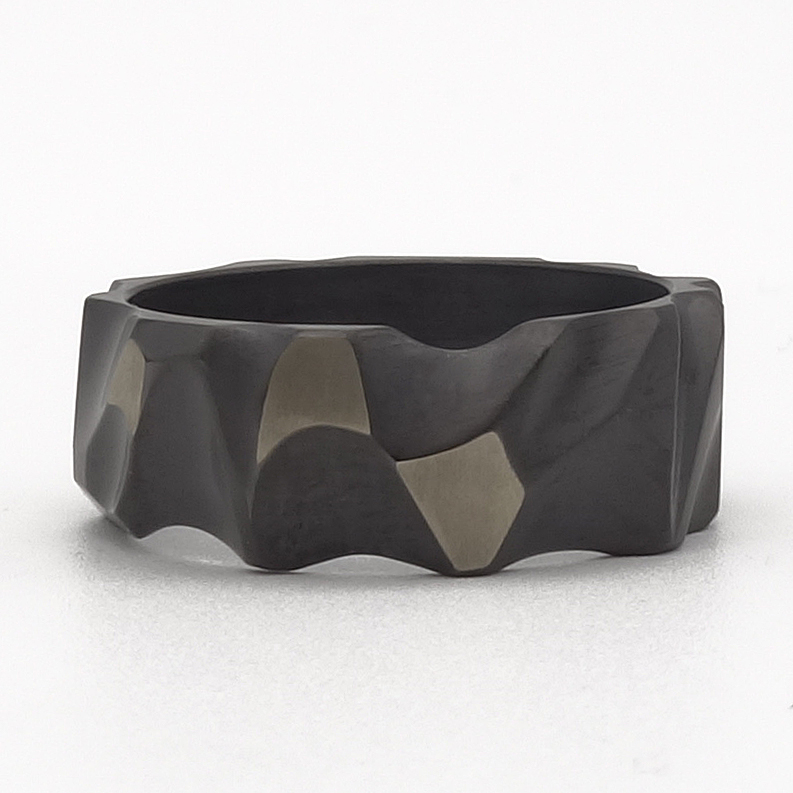 grove structuur op herenring